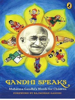 cover image of Gandhi Speaks to Children